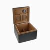 Cigar Humidor black Cube (60 Cigars)