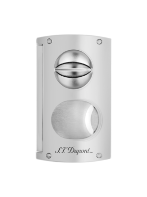 cigar cutter Double blade silver