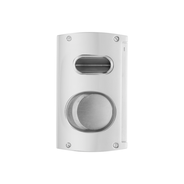cigar cutter Double blade silver