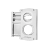 cigar cutter Double blade silver