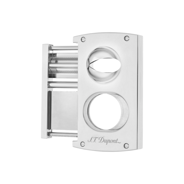 cigar cutter Double blade silver