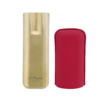 183245_04 2 cigar case Leather case fuchsia pink