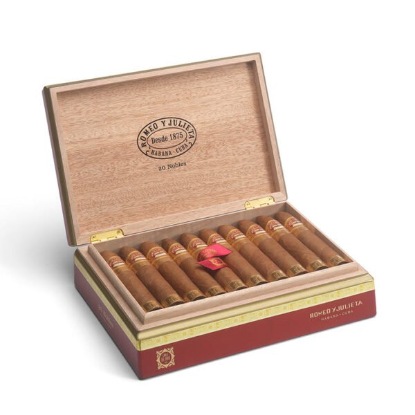 RomeoyJulietaNoblesboxof20 Romeo y Julieta Linea de Oro Nobles