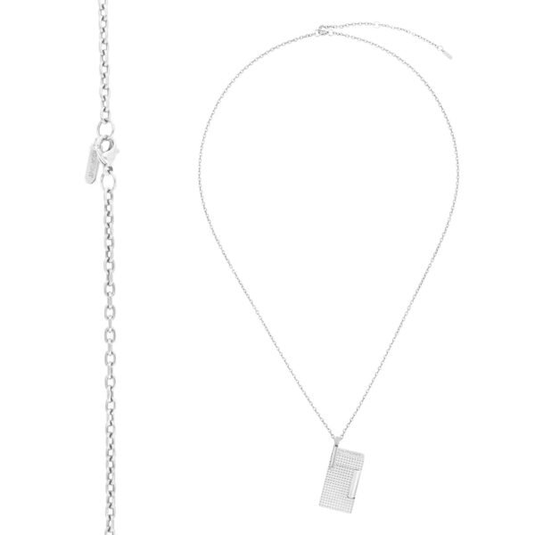 collier-briquet-s.t.dupont-argente-48610 Lighter Necklace S.T. Dupont silver