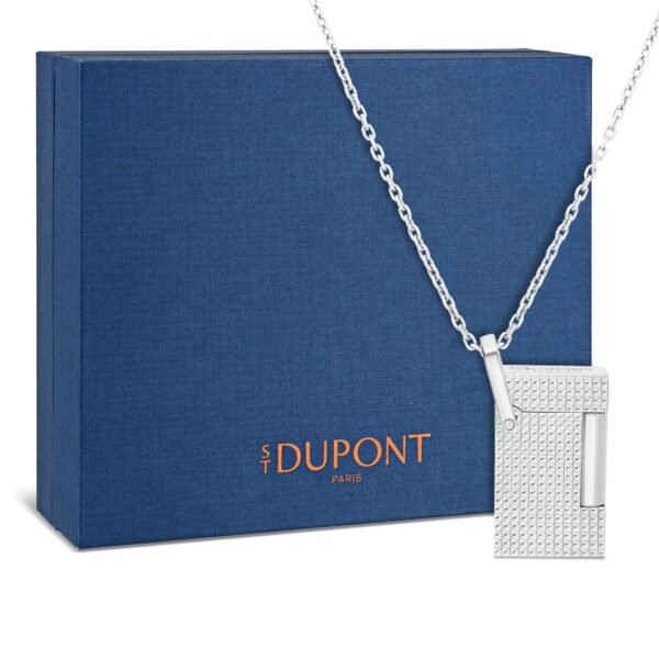 collier-briquet-s.t.dupont-argente-48611 Lighter Necklace S.T. Dupont silver